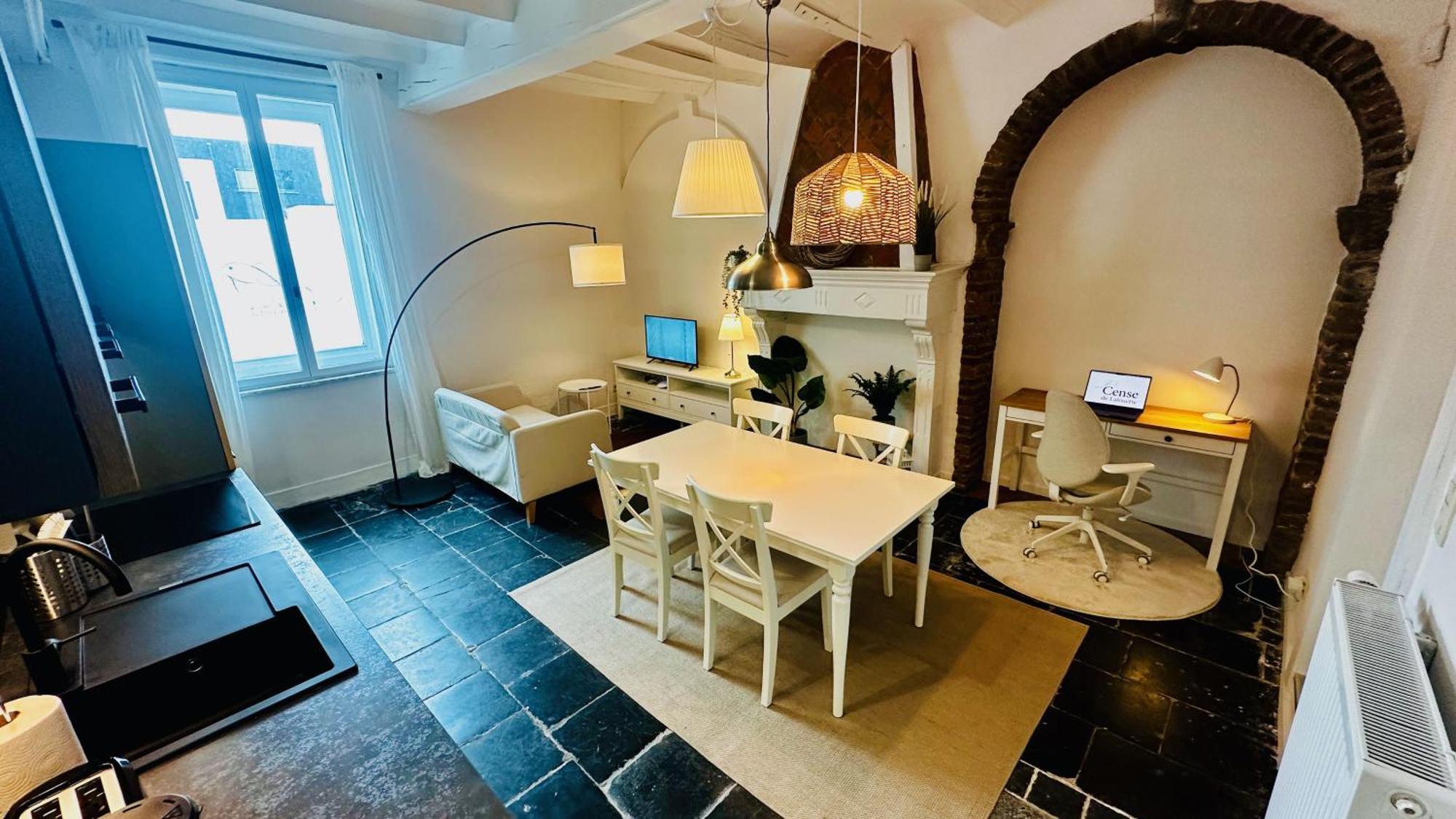 Cense De Lalouette Apartment Saint-Ghislain Luaran gambar