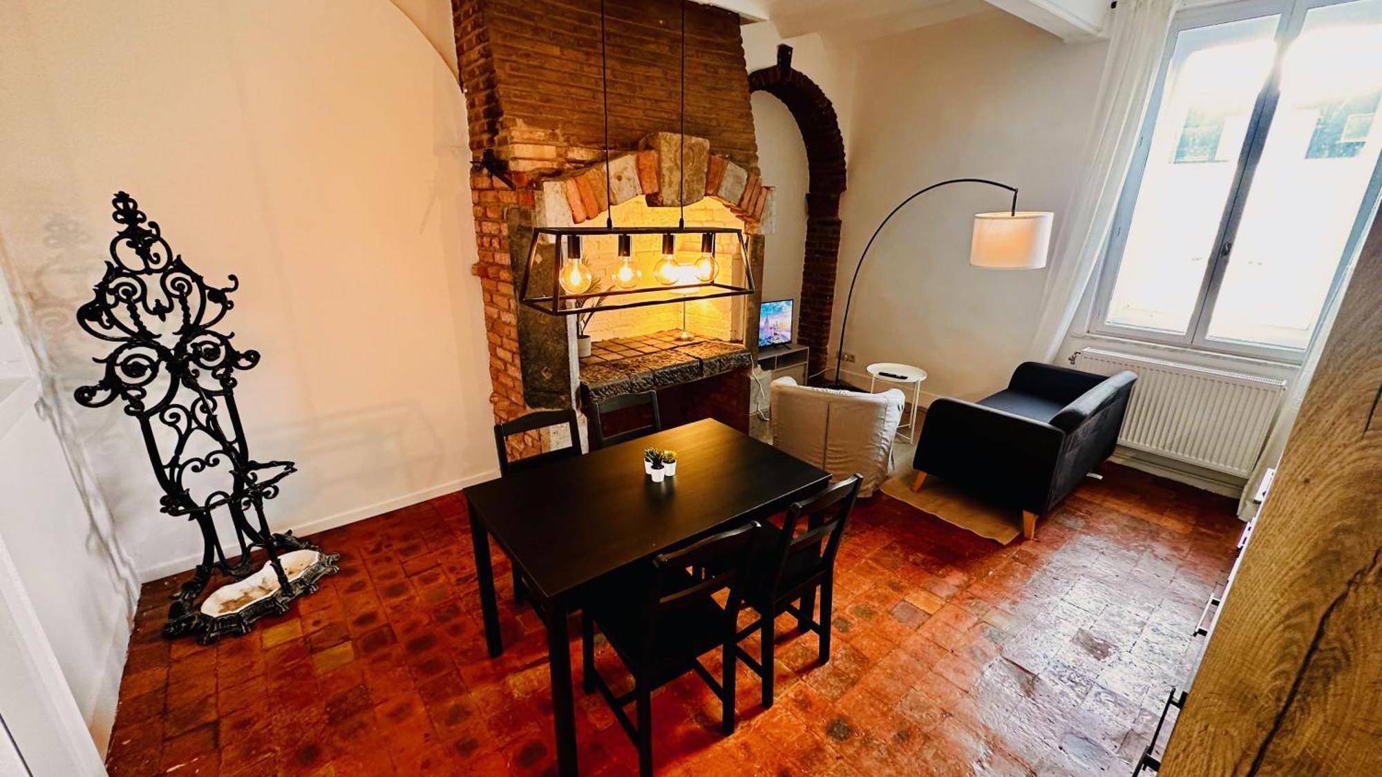 Cense De Lalouette Apartment Saint-Ghislain Luaran gambar
